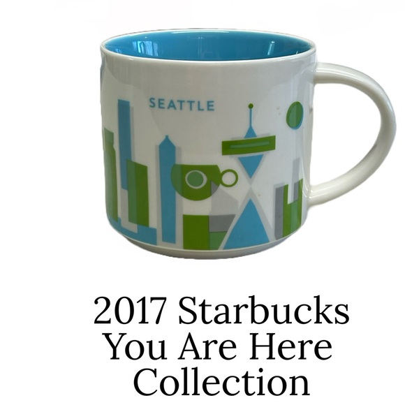 Starbucks Other - STARBUCKS YOU ARE HERE Collection Mug SEATTLE 2017 Collectibles